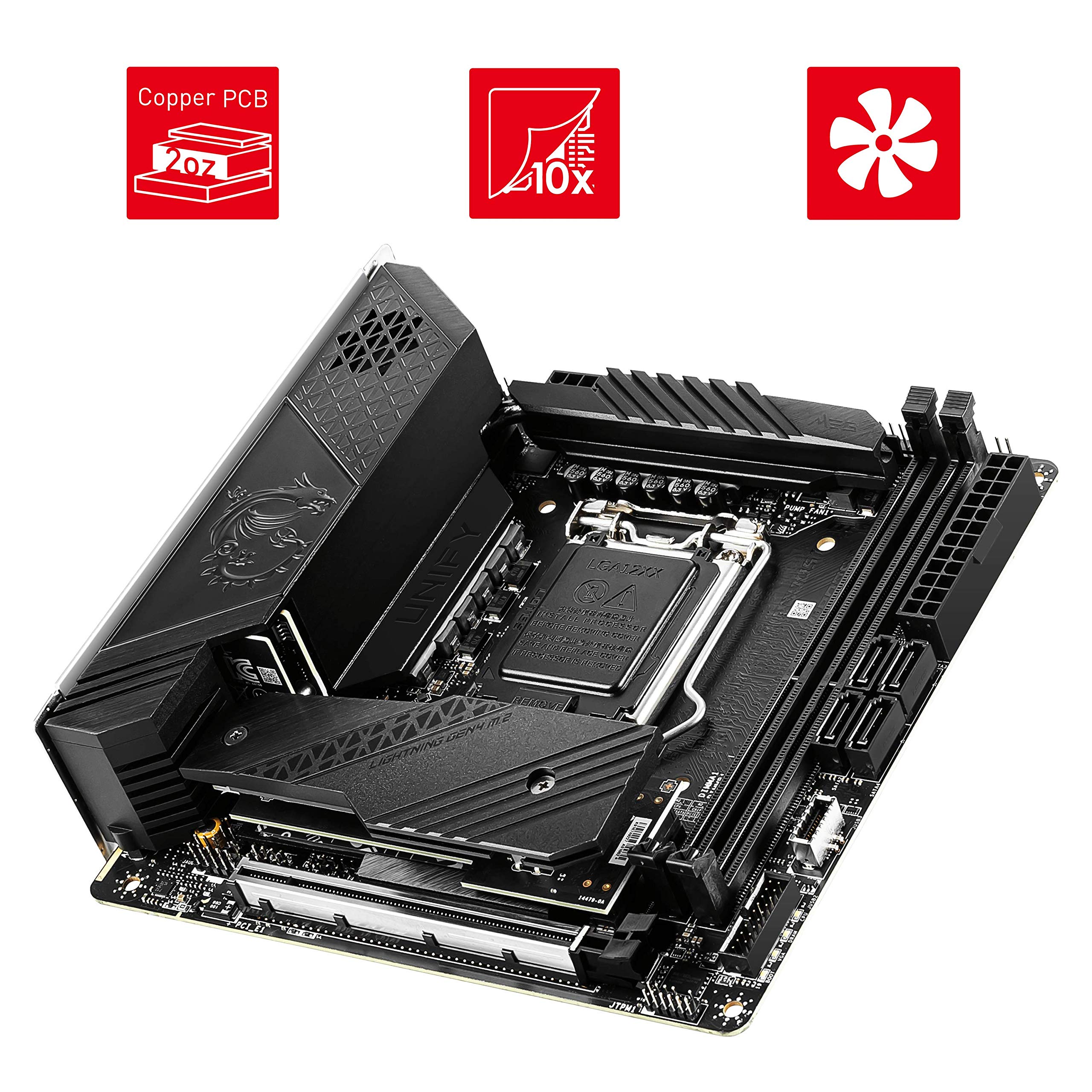 Amazon.in: Buy MSI MEG Z590I Unify Gaming Motherboard Mini-ITX